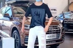 奥迪跳舞小姐姐,科技与艺术的完美融合