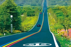 网红公路,打卡新潮流，探寻最美风景线